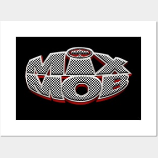 Mix Mob Checkered Logo Posters and Art